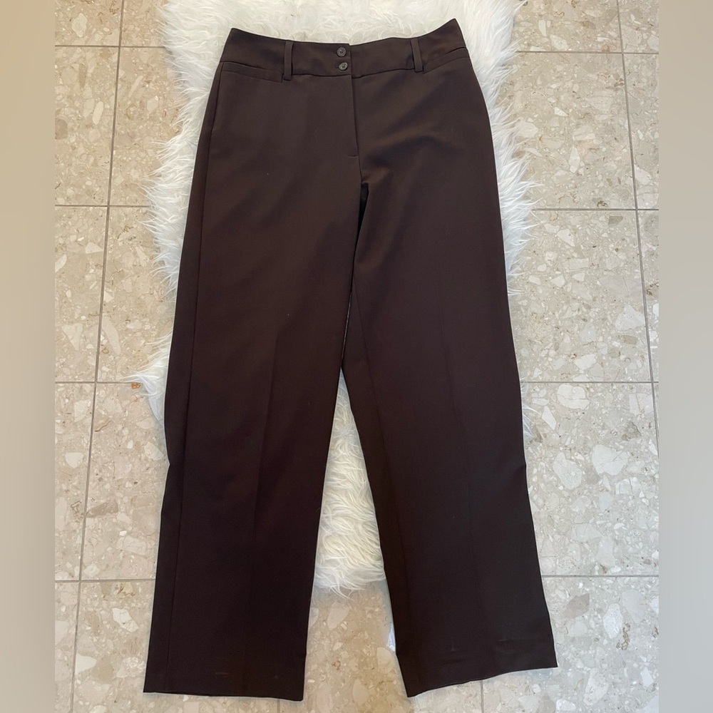 Dress barn brown dress pants size 10